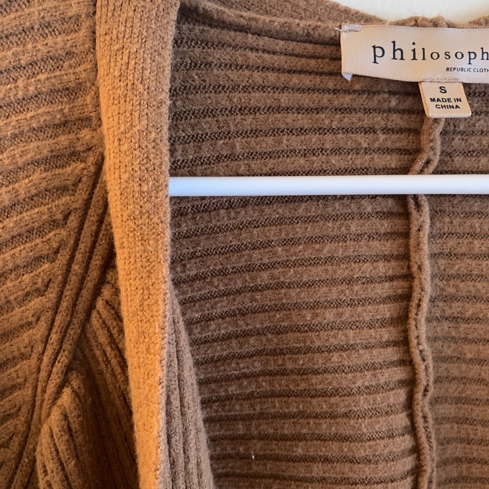 Philosophy cardigan